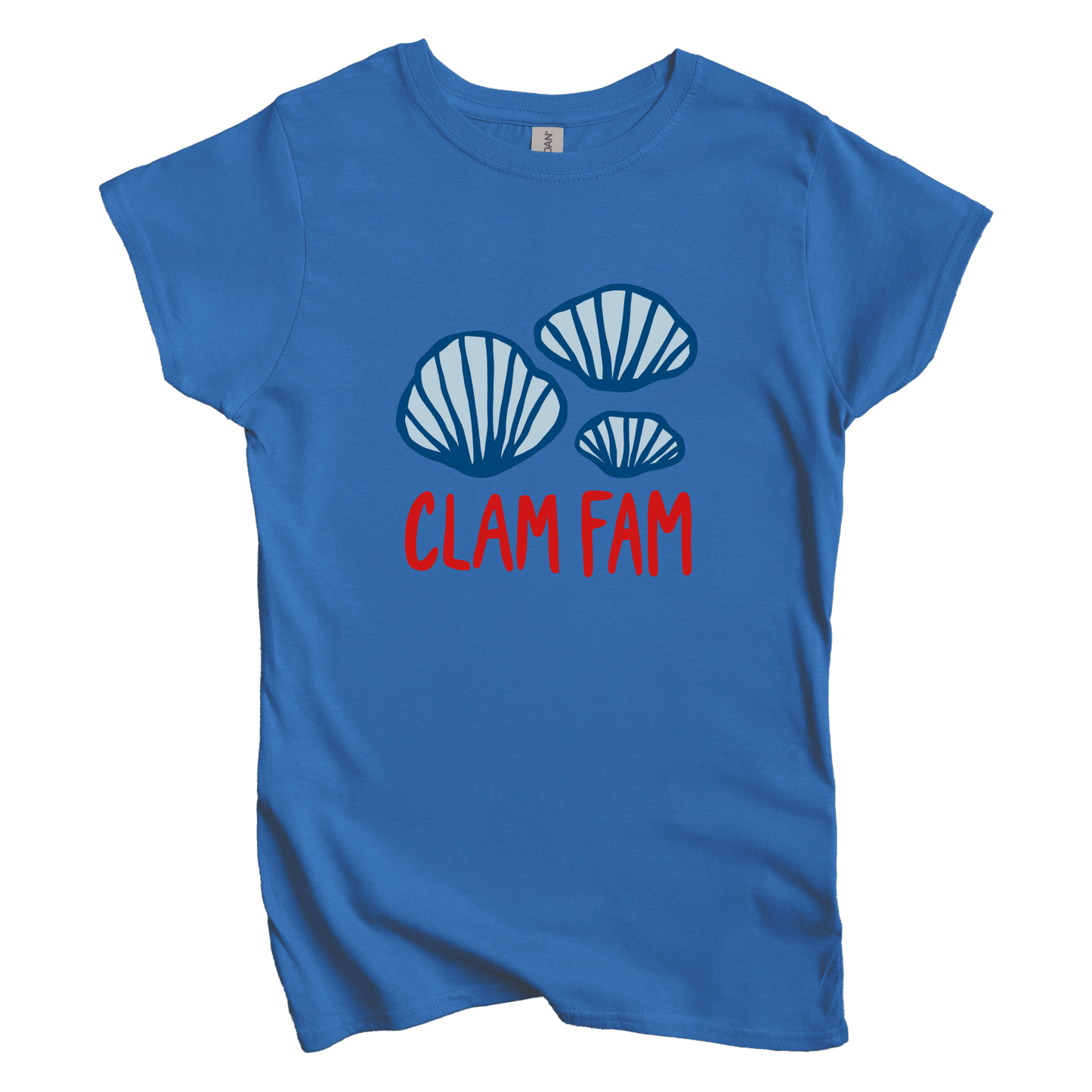 T-Shirt S / Royal Clam Fam Women's Tee