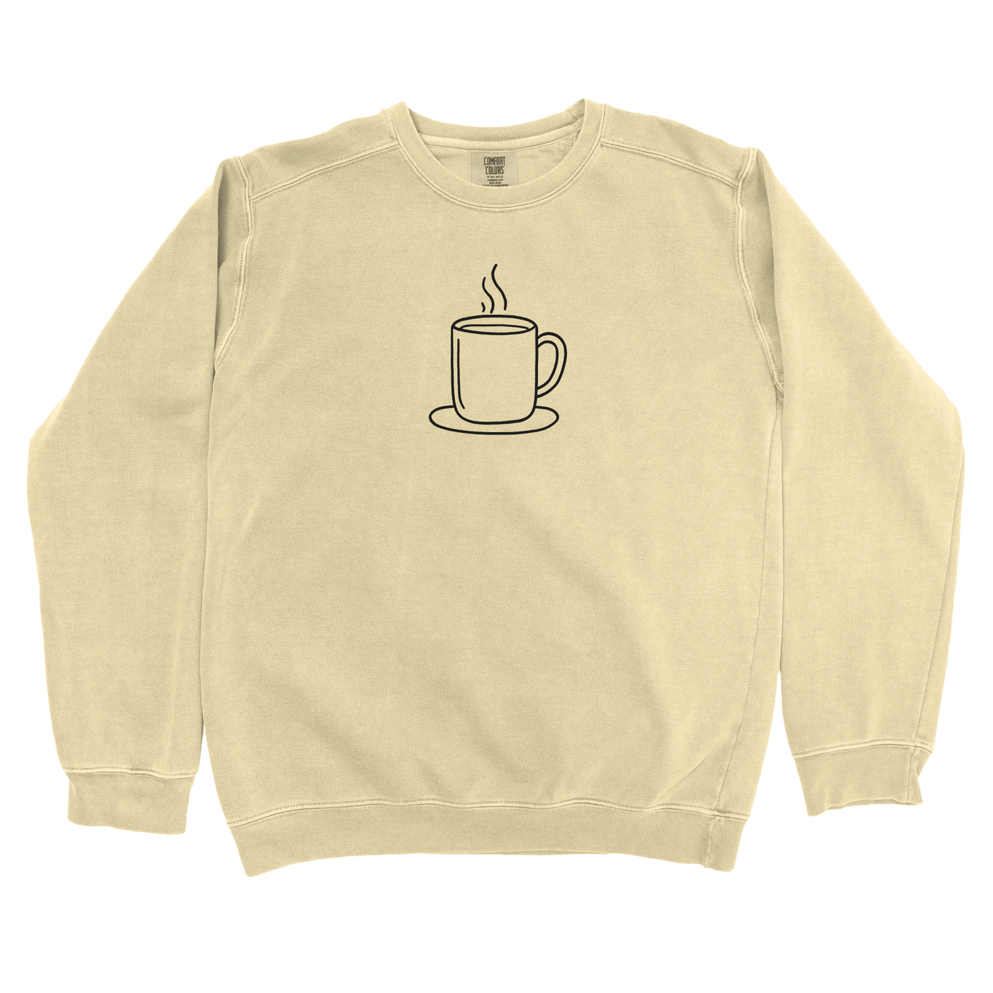 T-Shirts Butter / S Coffee Doodle Sweatshirt
