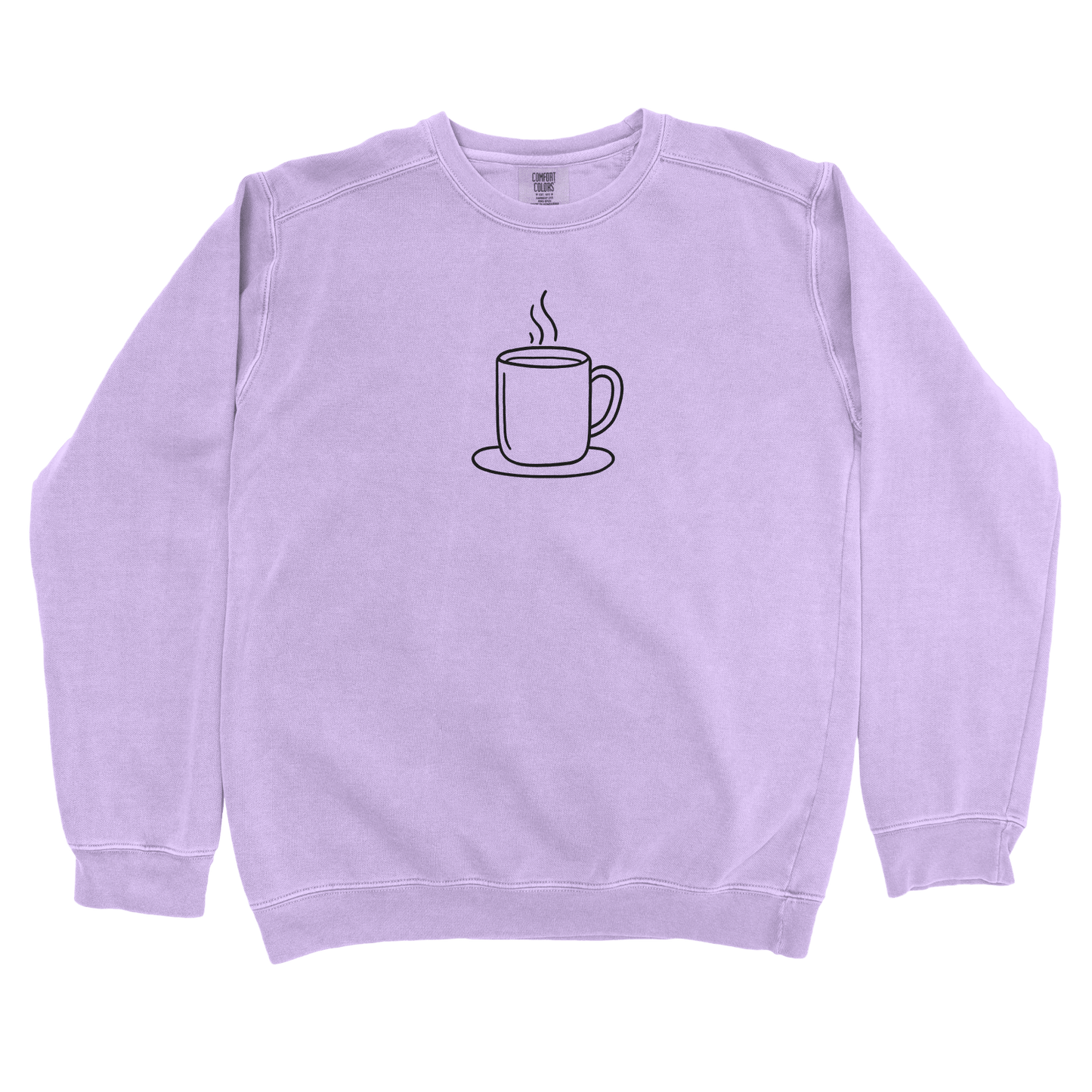 T-Shirts Orchid / S Coffee Doodle Sweatshirt