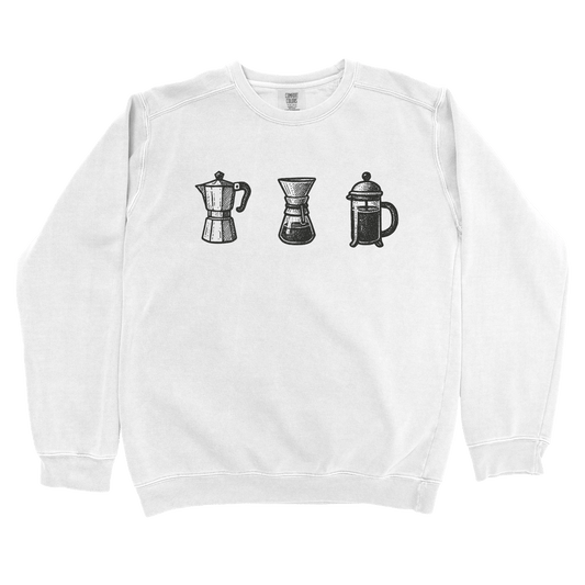Sweatshirt White / S Coffee Makers Sweatshirt