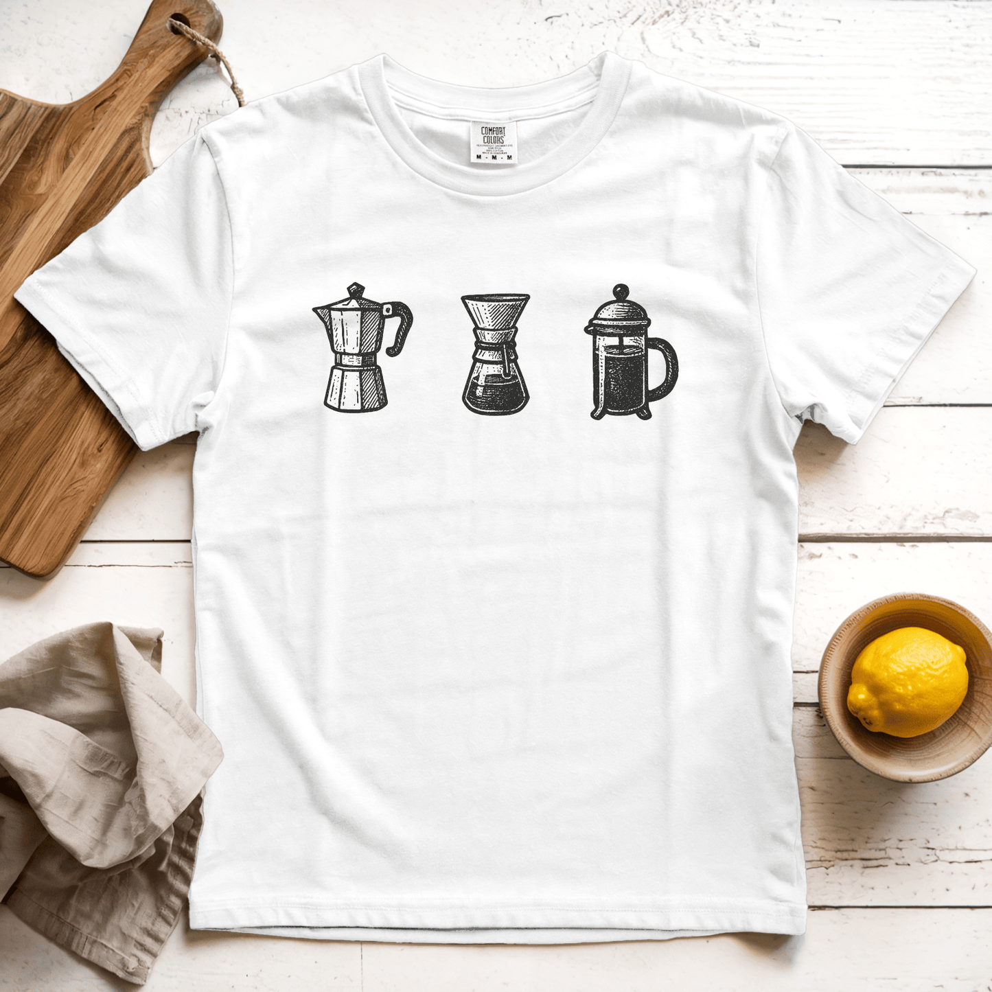 T-Shirt White / S Coffee Makers