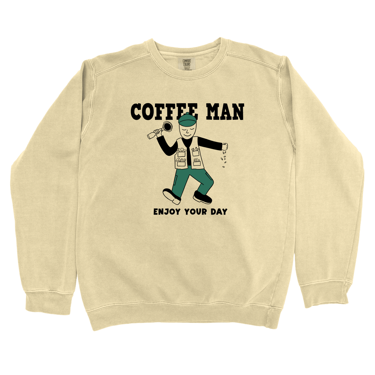 T-Shirts Butter / S Coffee Man: Sae Karepe Sweatshirt