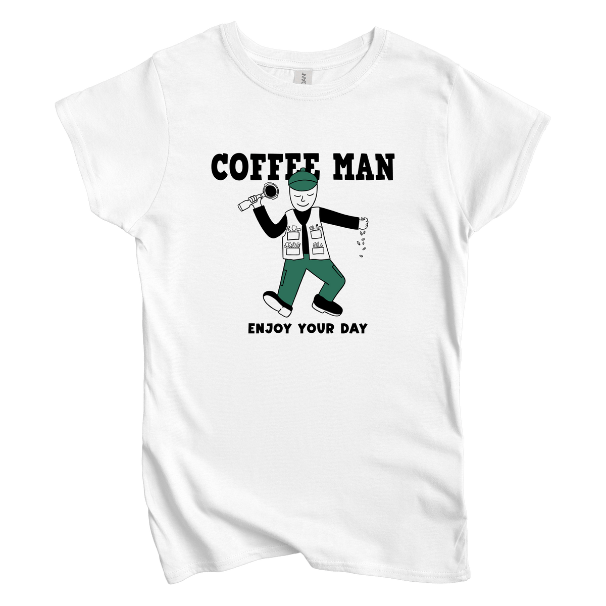 T-Shirts S / White Coffee Man: Sae Karepe Women's Tee