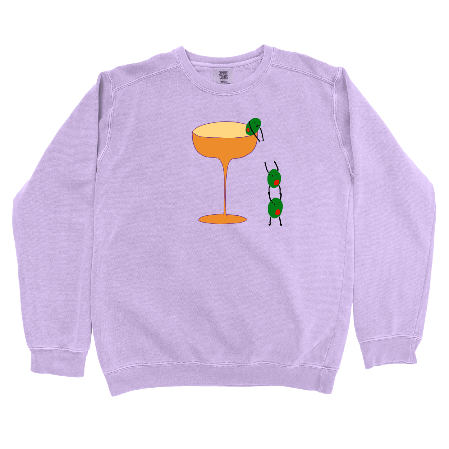 T-Shirts Orchid / S Come Here: Woblylines Sweatshirt