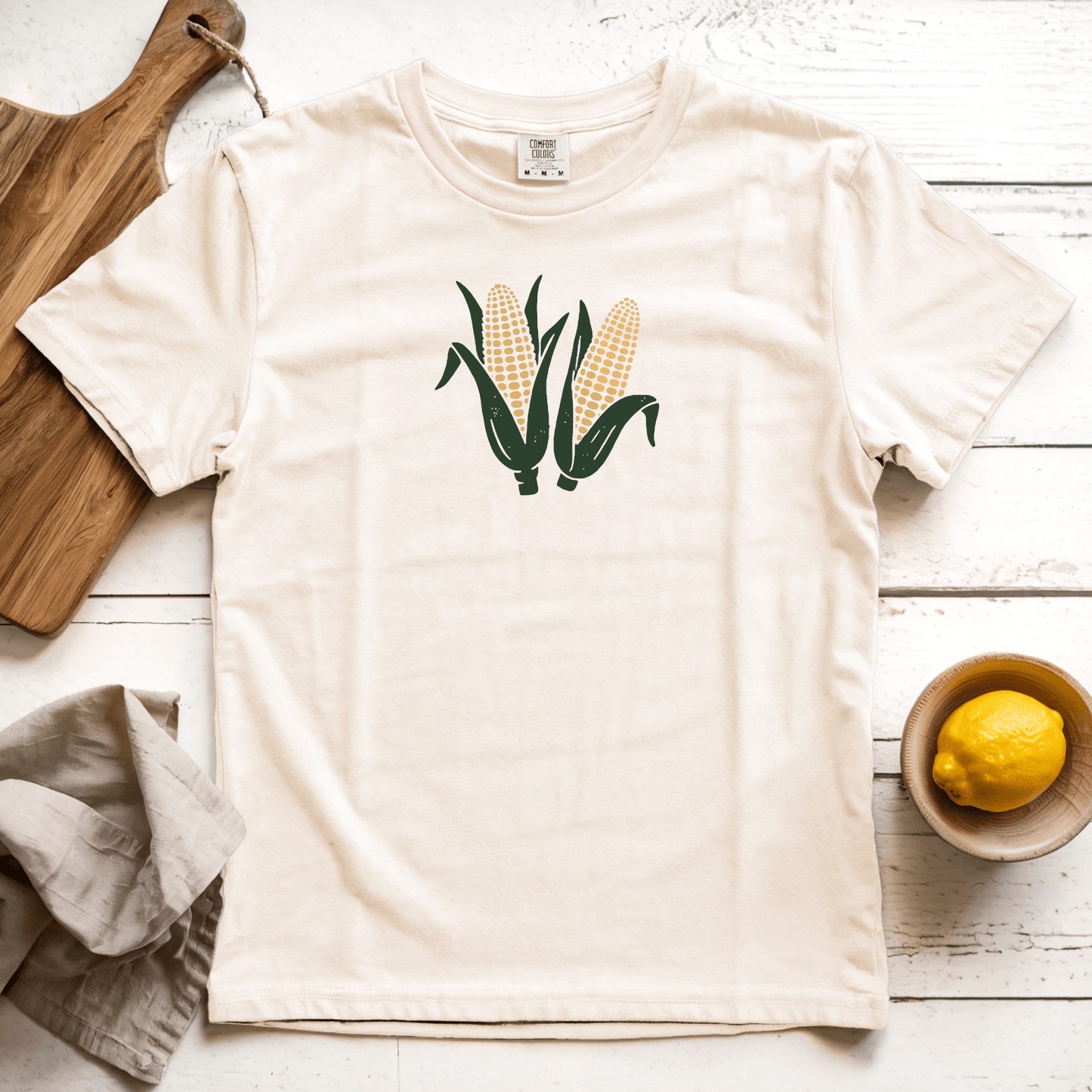 T-Shirts Ivory / S Corn