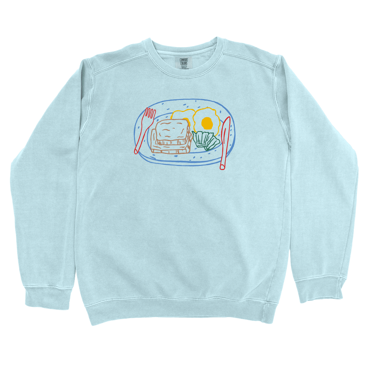 T-Shirts Chambray / S Country Breakfast: Sae Karepe Sweatshirt