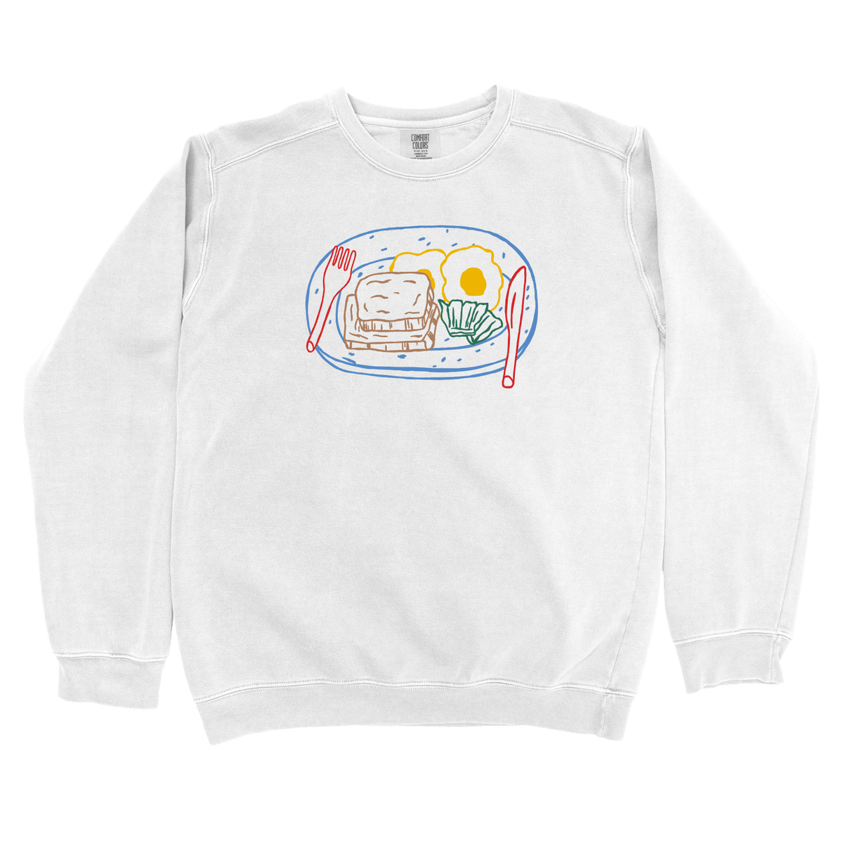 T-Shirts White / S Country Breakfast: Sae Karepe Sweatshirt