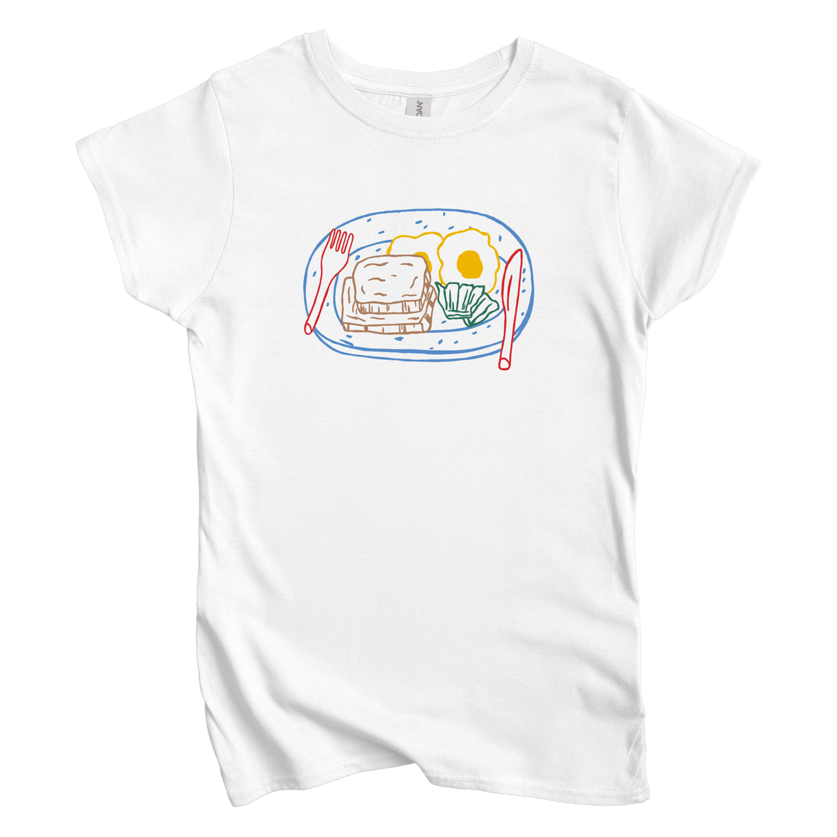 T-Shirts S / White Country Breakfast: Sae Karepe Women's Tee
