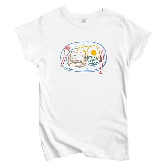 T-Shirts S / White Country Breakfast: Sae Karepe Women's Tee