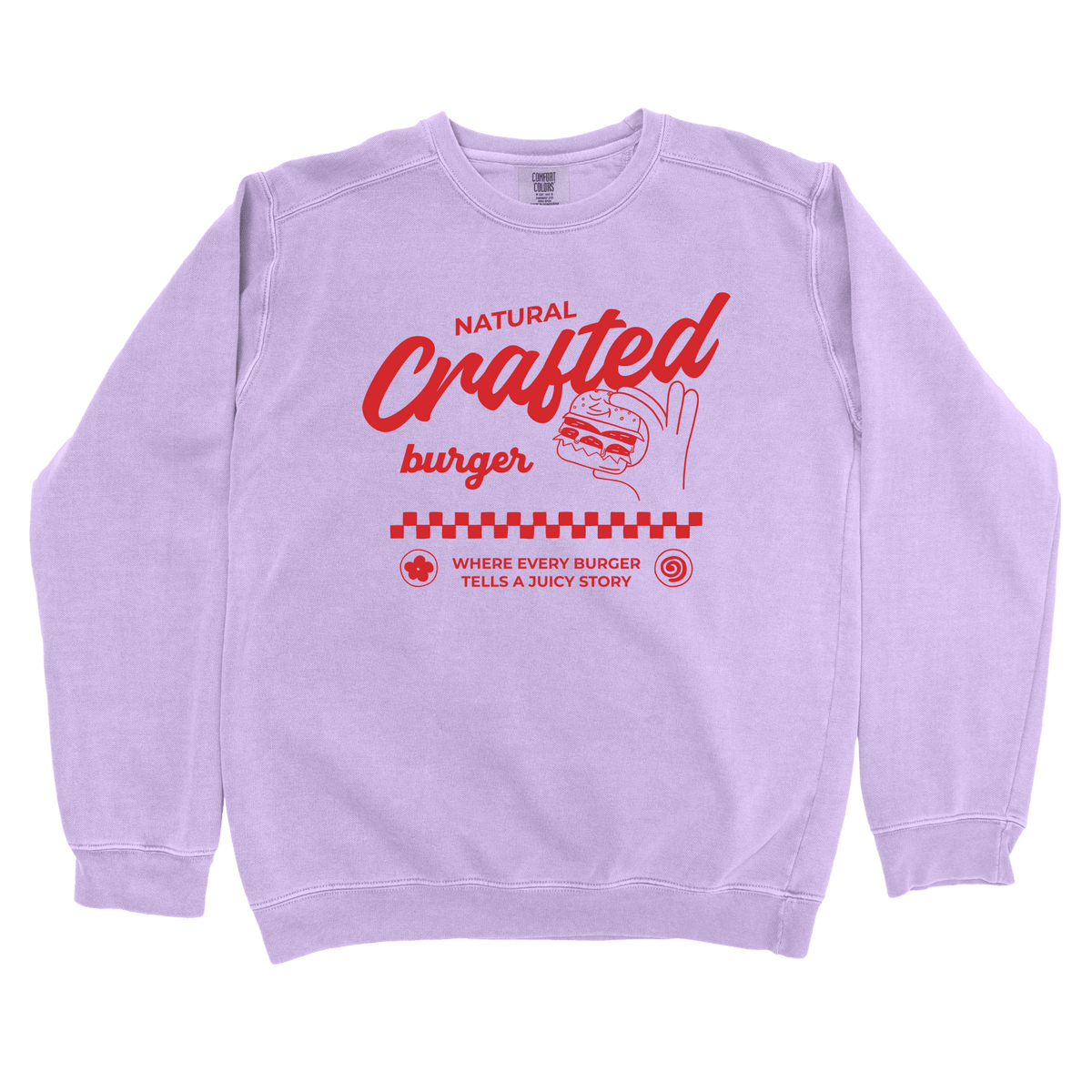 T-Shirts Orchid / S Crafted Burger: Sae Karepe Sweatshirt