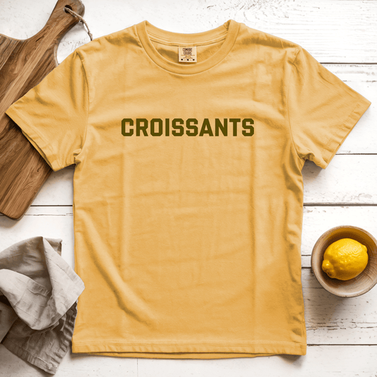 T-Shirt Mustard / S Croissants