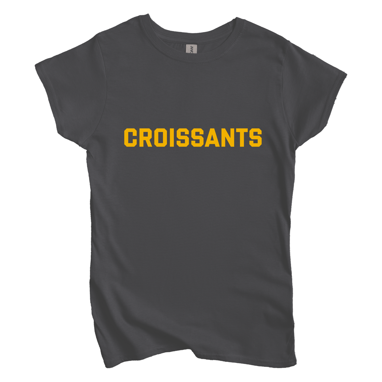 T-Shirt M / Charcoal Croissants Women's Tee