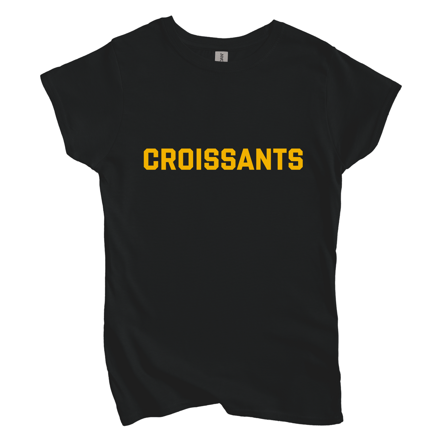 T-Shirt S / Black Croissants Women's Tee