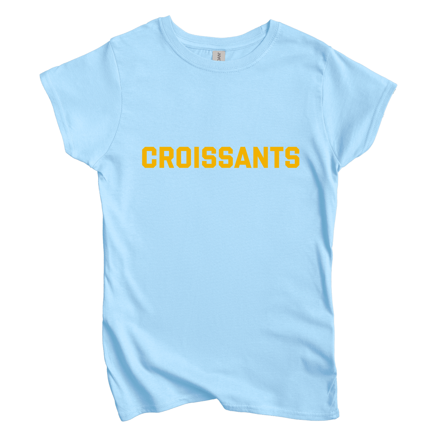 T-Shirt S / Light Blue Croissants Women's Tee