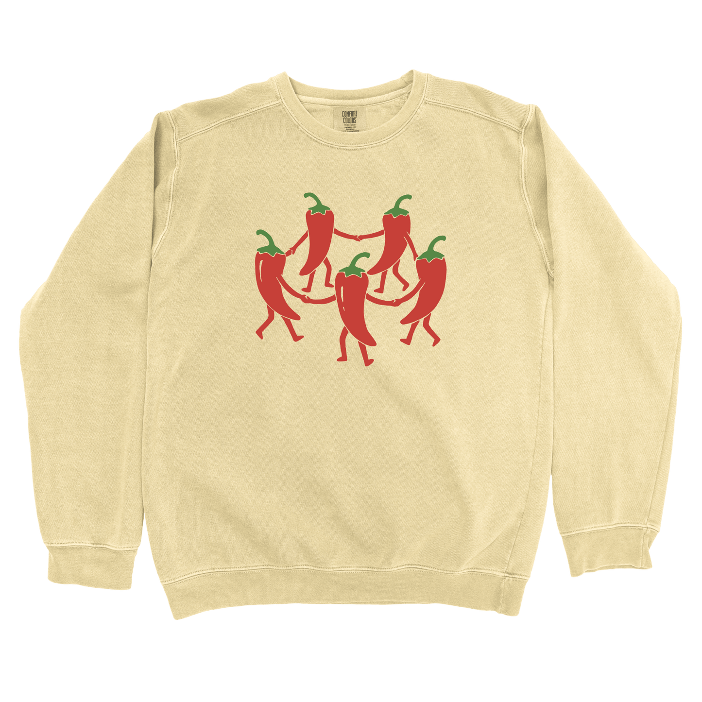 Sweatshirt Butter / S Dancing Chilis Sweatshirt