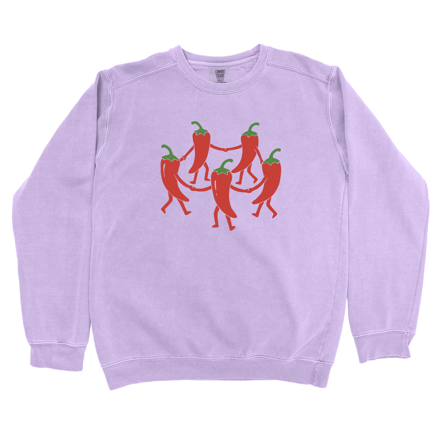 Sweatshirt Orchid / S Dancing Chilis Sweatshirt