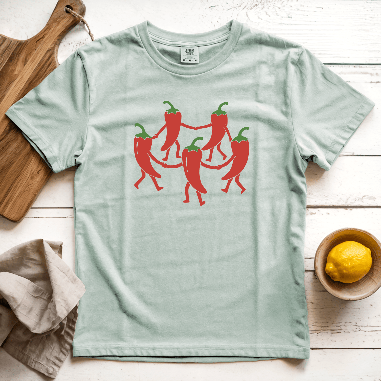 T-Shirt Bay / S Dancing Chilis