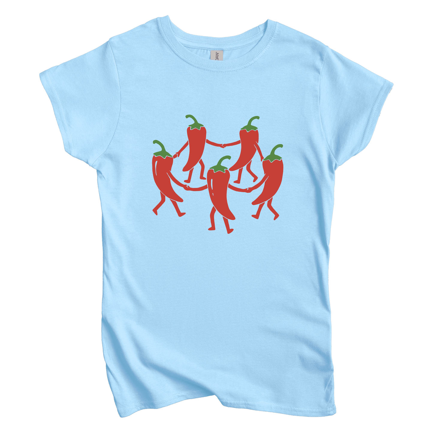 T-Shirt M / Light Blue Dancing Chilis Women's Tee