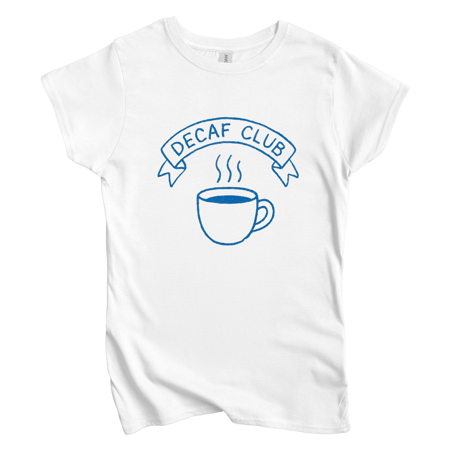 T-Shirt S / White Decaf Club Women's Tee