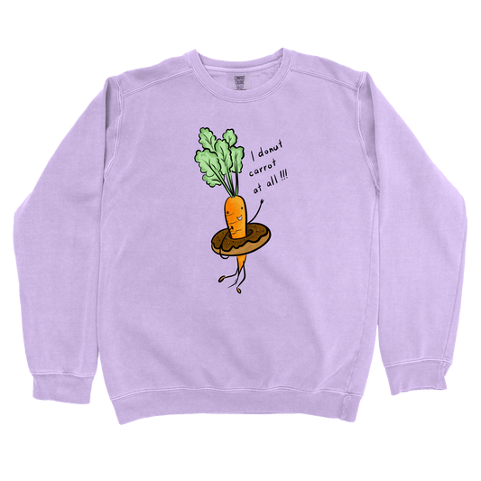 Sweatshirt Orchid / S Donut Carrot: Micro Barbi Sweatshirt