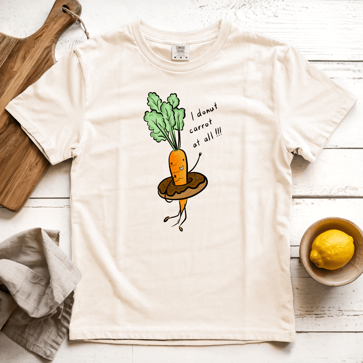 T-Shirt Ivory / S Donut Carrot: Micro Barbi