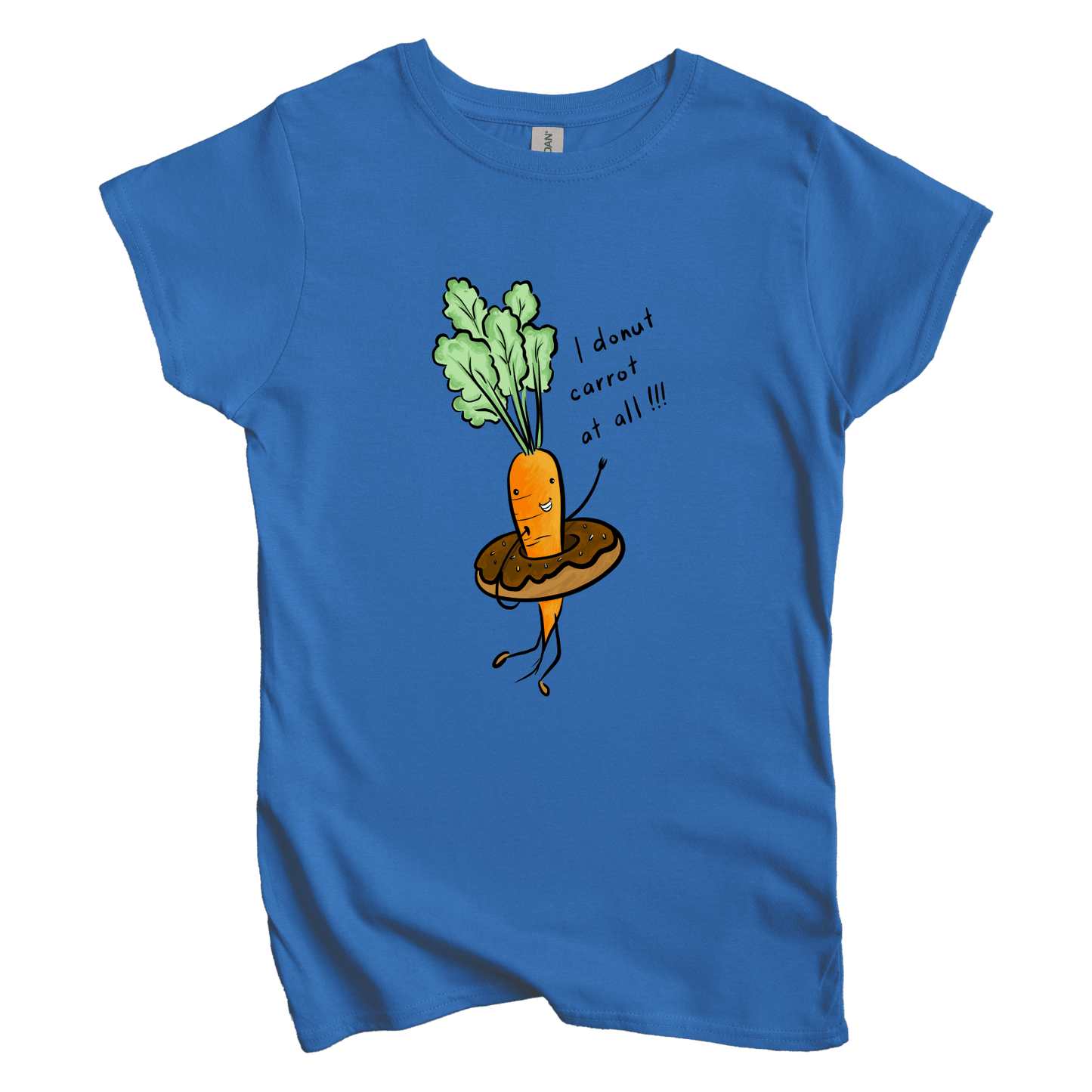 T-Shirt S / Royal Donut Carrot: Micro Barbi Women's Tee
