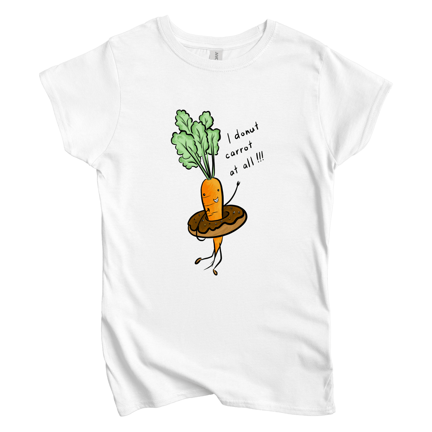 T-Shirt S / White Donut Carrot: Micro Barbi Women's Tee