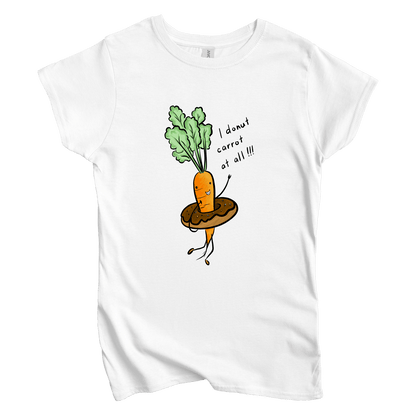 T-Shirt S / White Donut Carrot: Micro Barbi Women's Tee