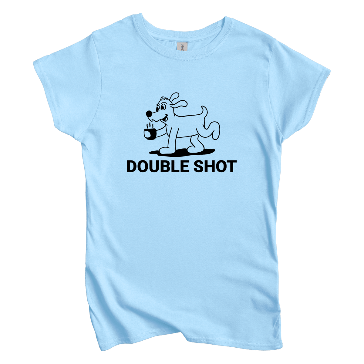 T-Shirts S / Light Blue Double Shot: Sae Karepe Women's Tee