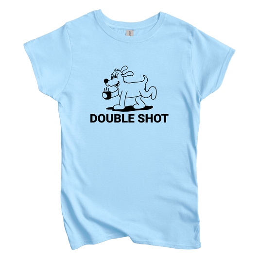 T-Shirts S / Light Blue Double Shot: Sae Karepe Women's Tee