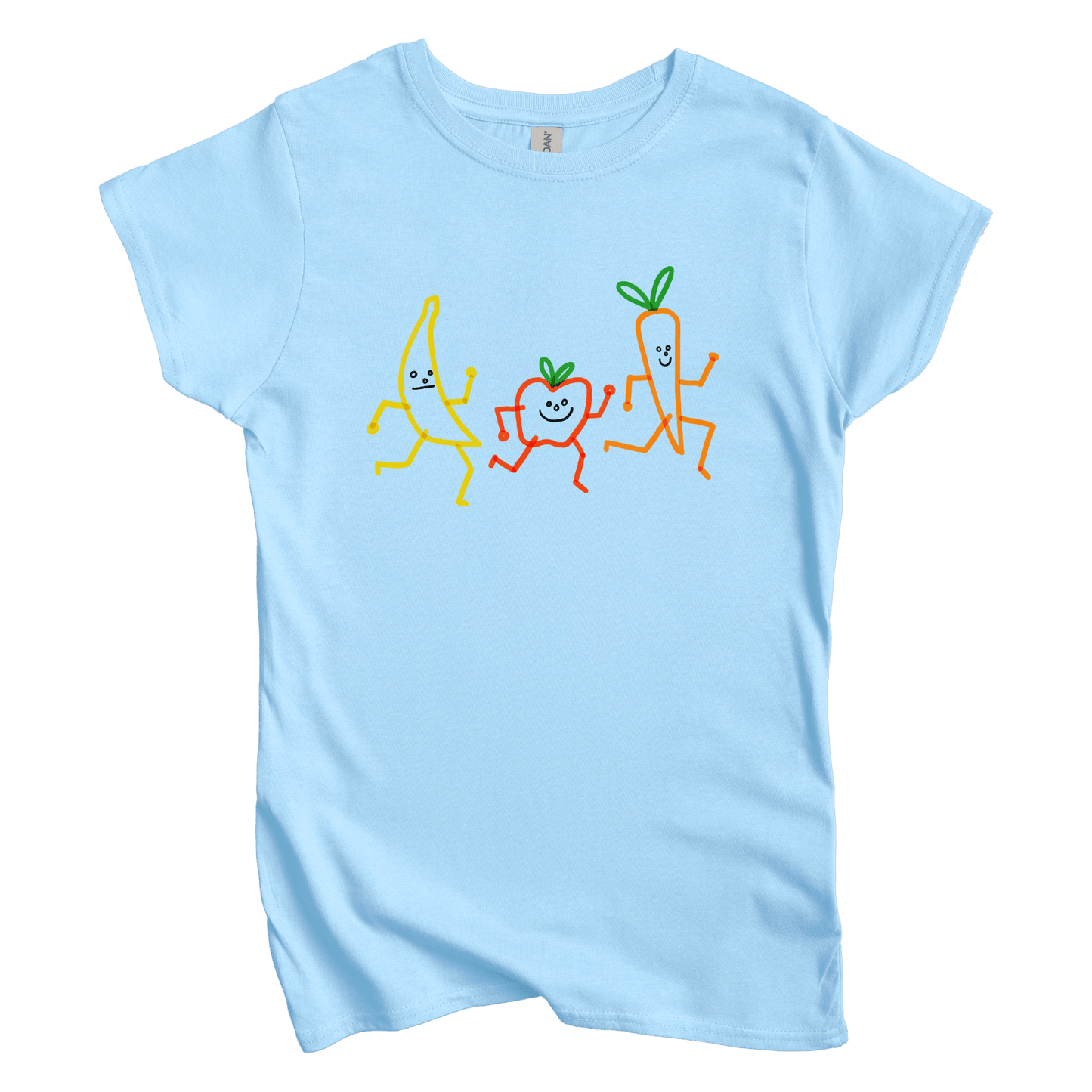 T-Shirt S / Light Blue Eat Healthy Women's Tee