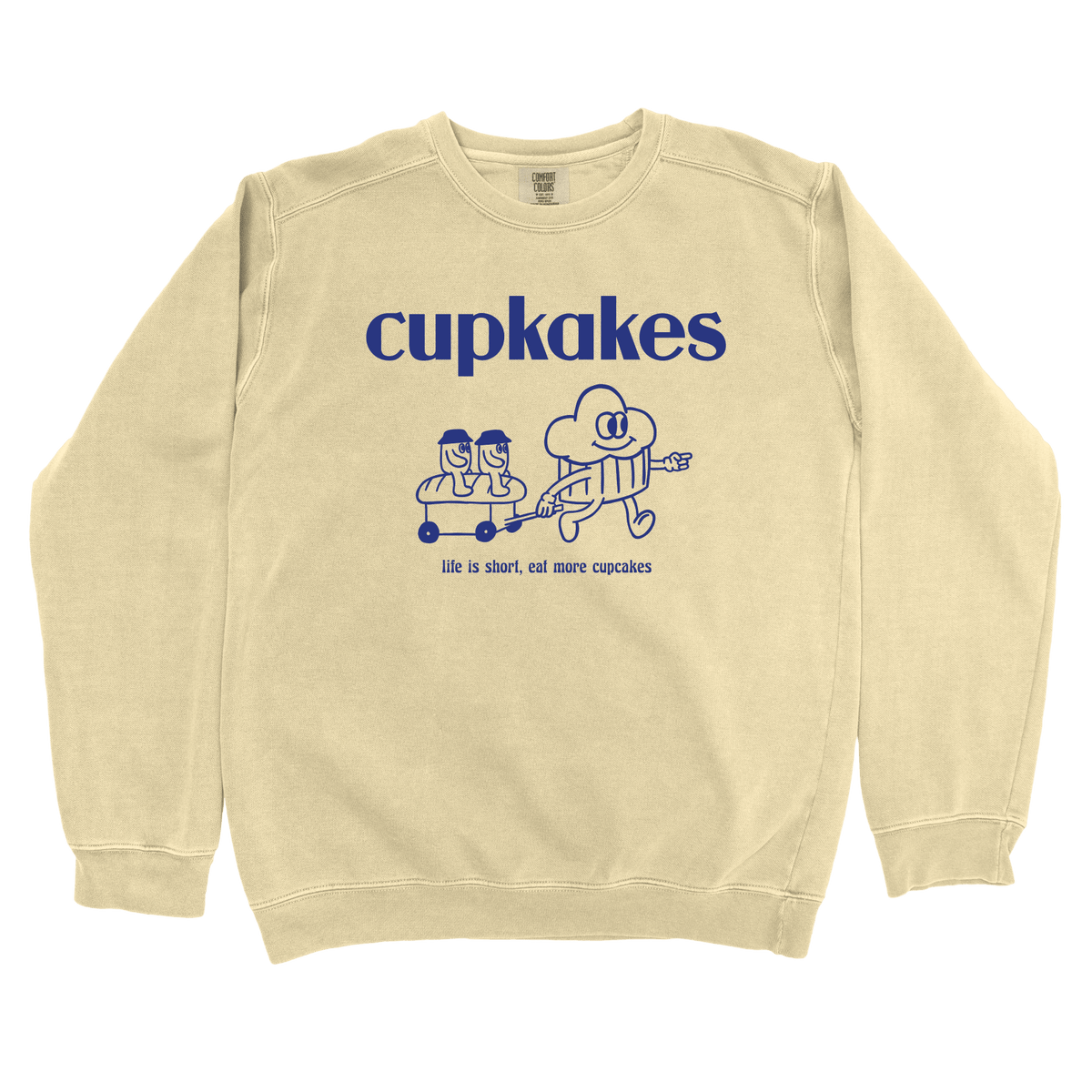 T-Shirts Butter / S Eat More Cupcakes: Sae Karepe Sweatshirt