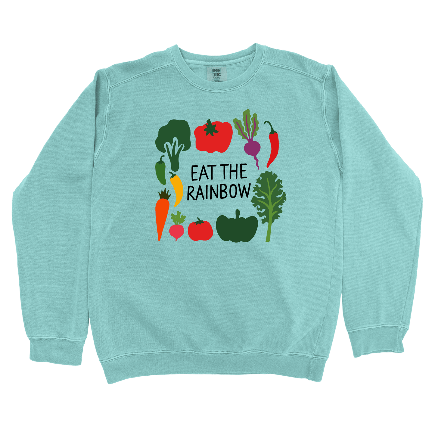T-Shirts Chalky Mint / S Eat the Rainbow Sweatshirt