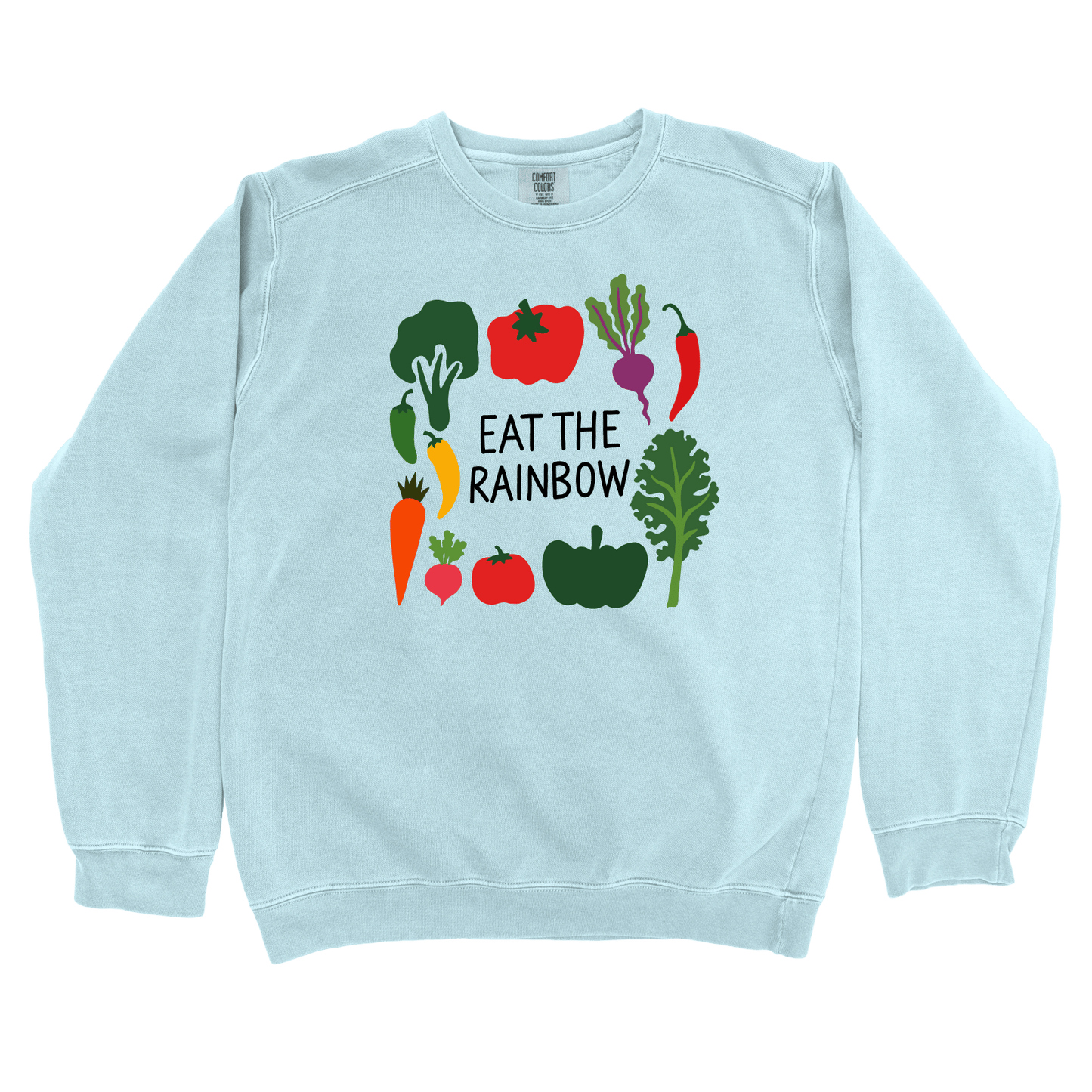 T-Shirts Chambray / S Eat the Rainbow Sweatshirt