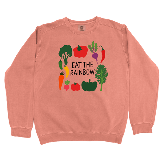 T-Shirts Terracotta / S Eat the Rainbow Sweatshirt