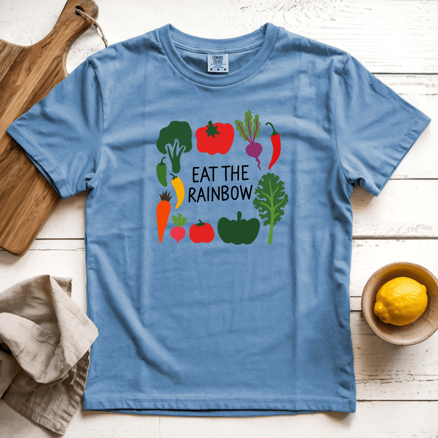 T-Shirts Blue Jean / S Eat the Rainbow