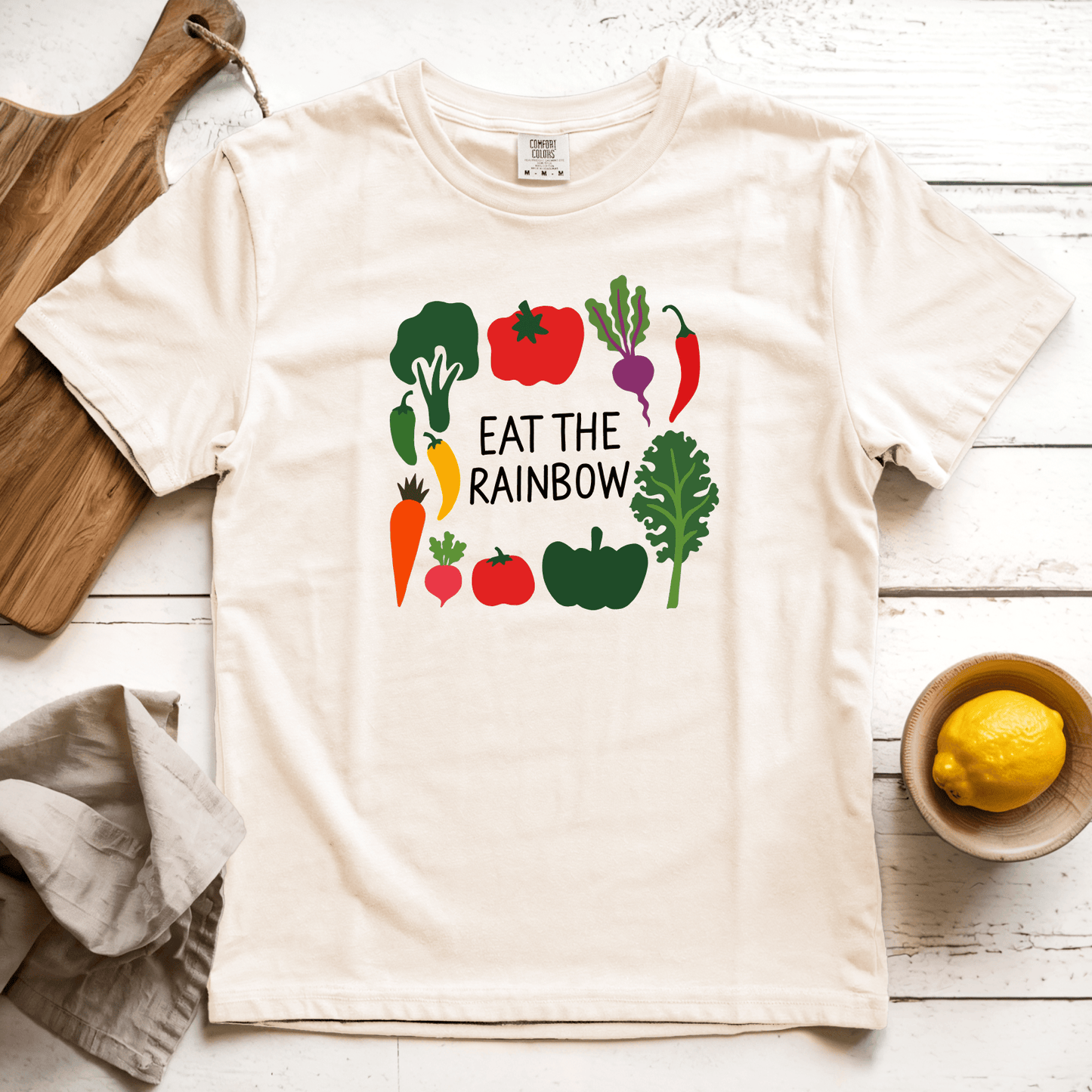T-Shirts Ivory / S Eat the Rainbow