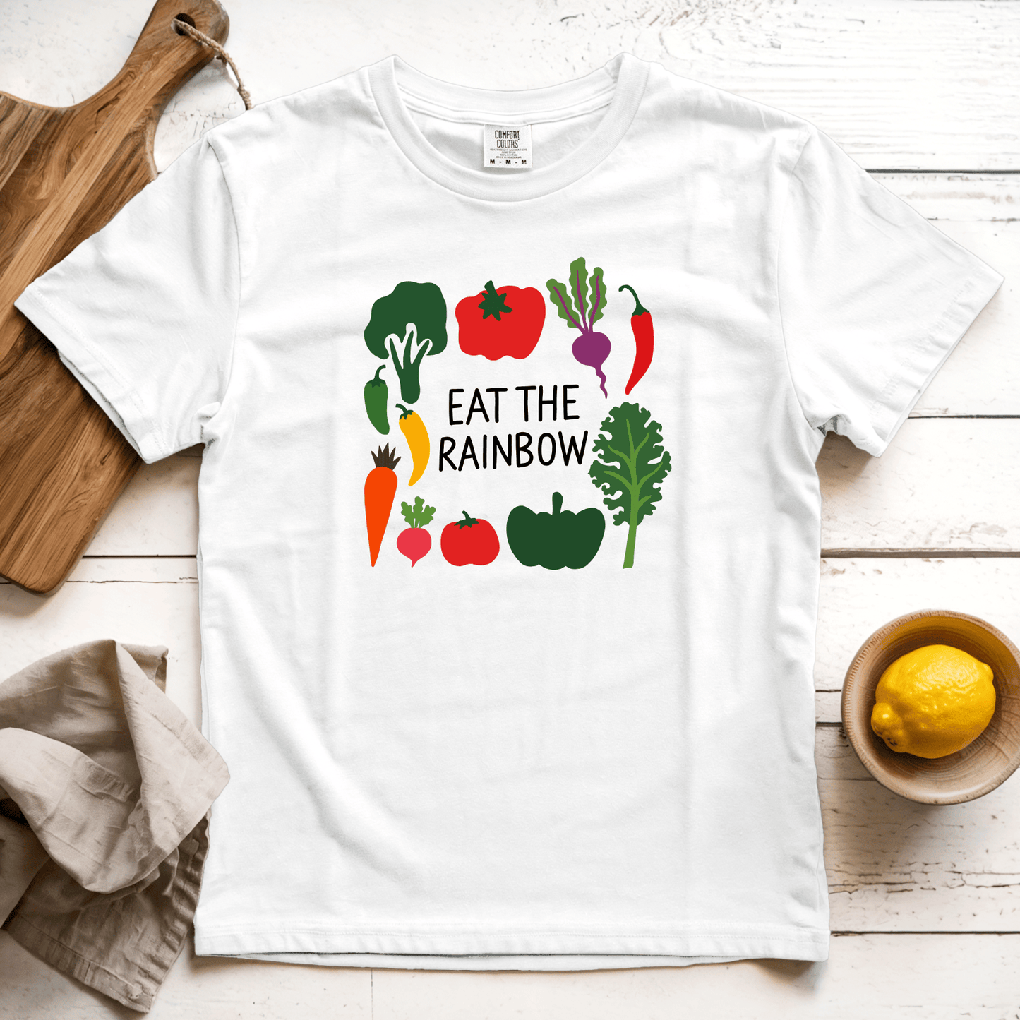 T-Shirts White / S Eat the Rainbow