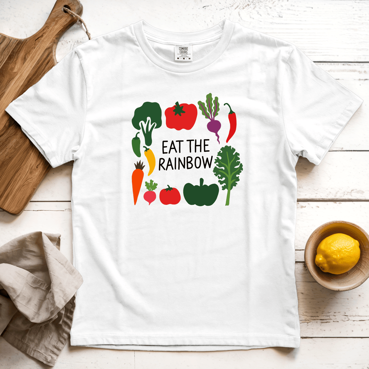 T-Shirts White / S Eat the Rainbow