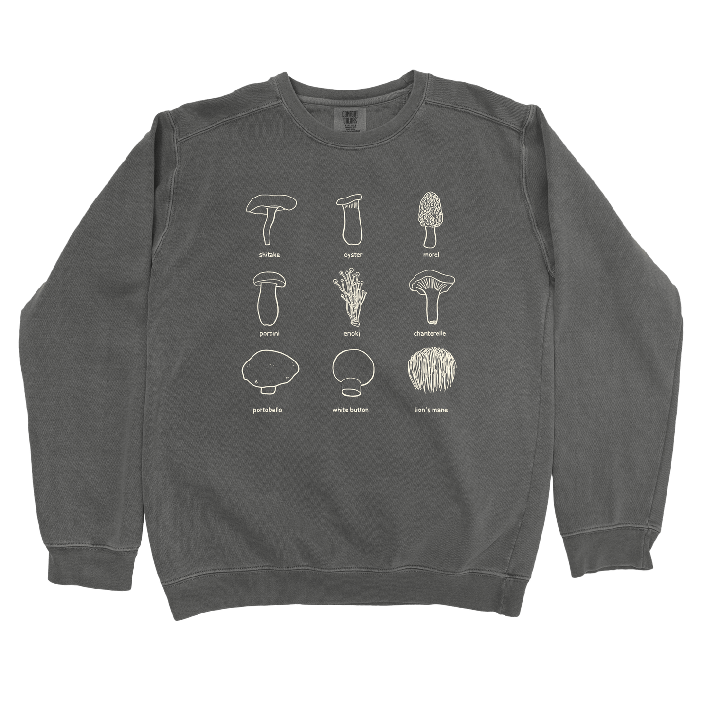 Sweatshirt Pepper / S Edible Mushrooms Sweatshirt