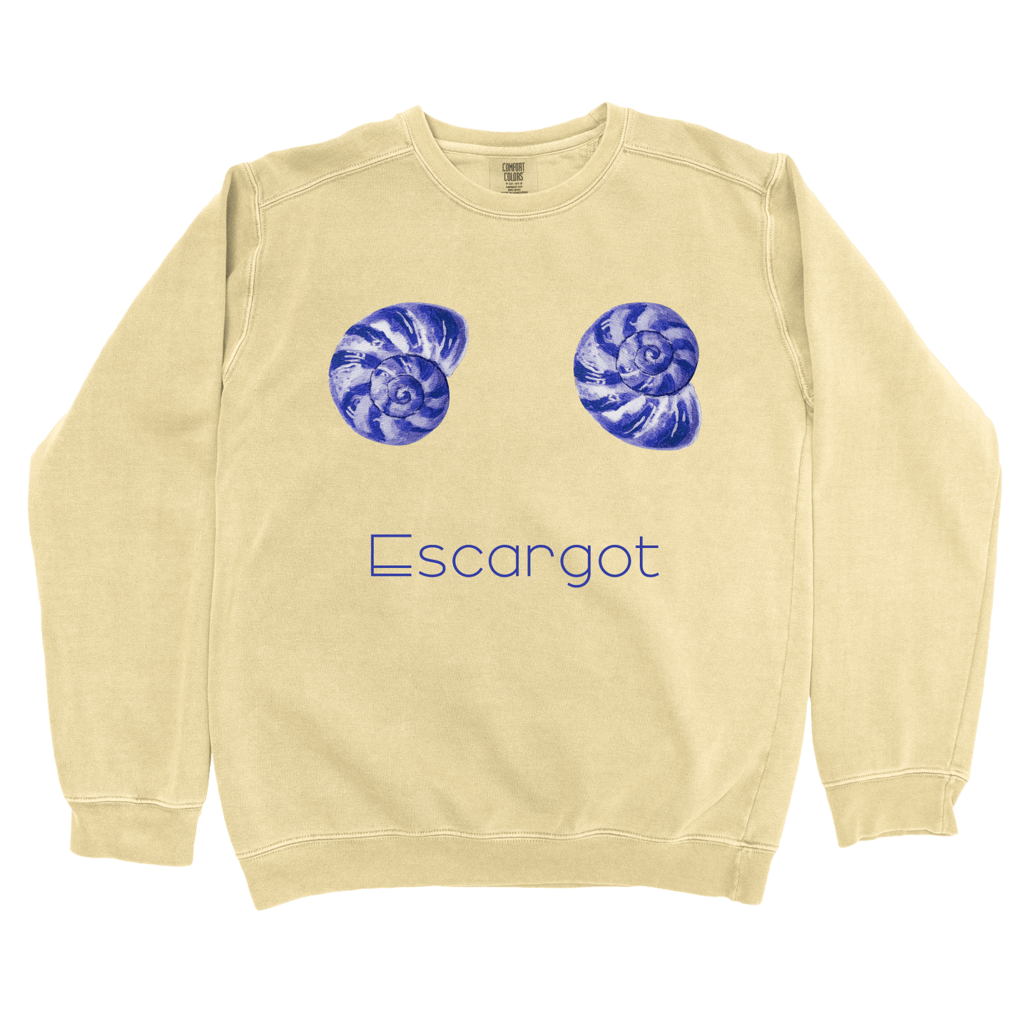 Sweatshirt Butter / S Escargot: LaeMab Sweatshirt