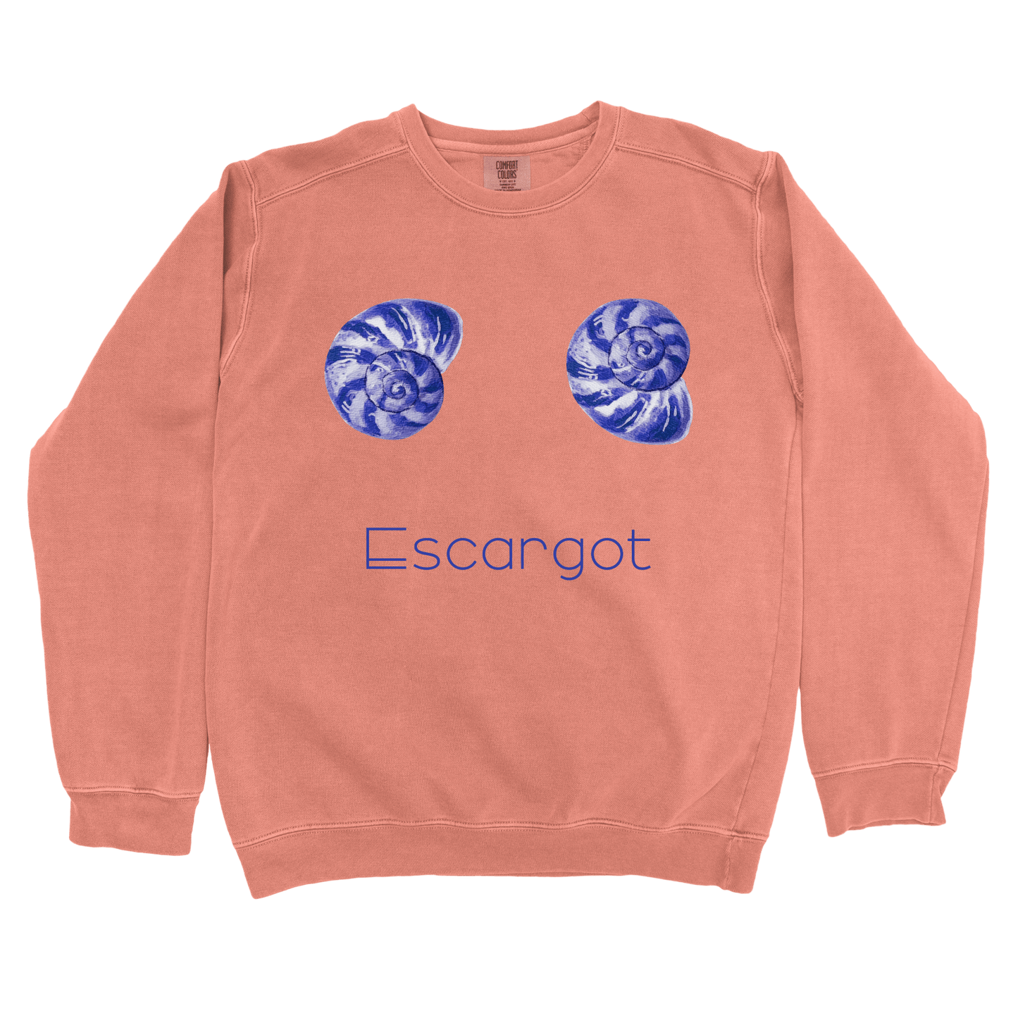 Sweatshirt Terracotta / S Escargot: LaeMab Sweatshirt