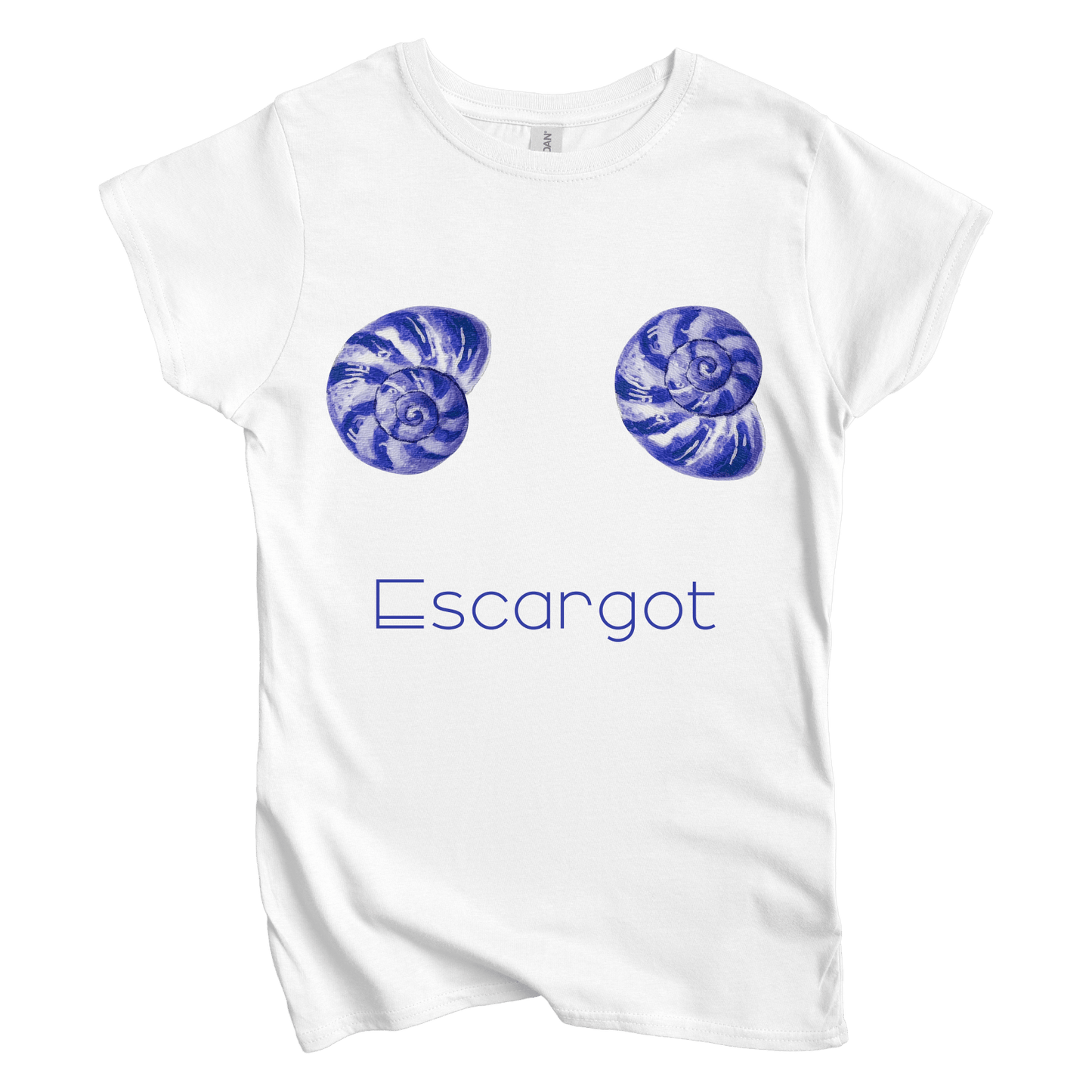 T-Shirt S / White Escargot: LaeMab Women's Tee