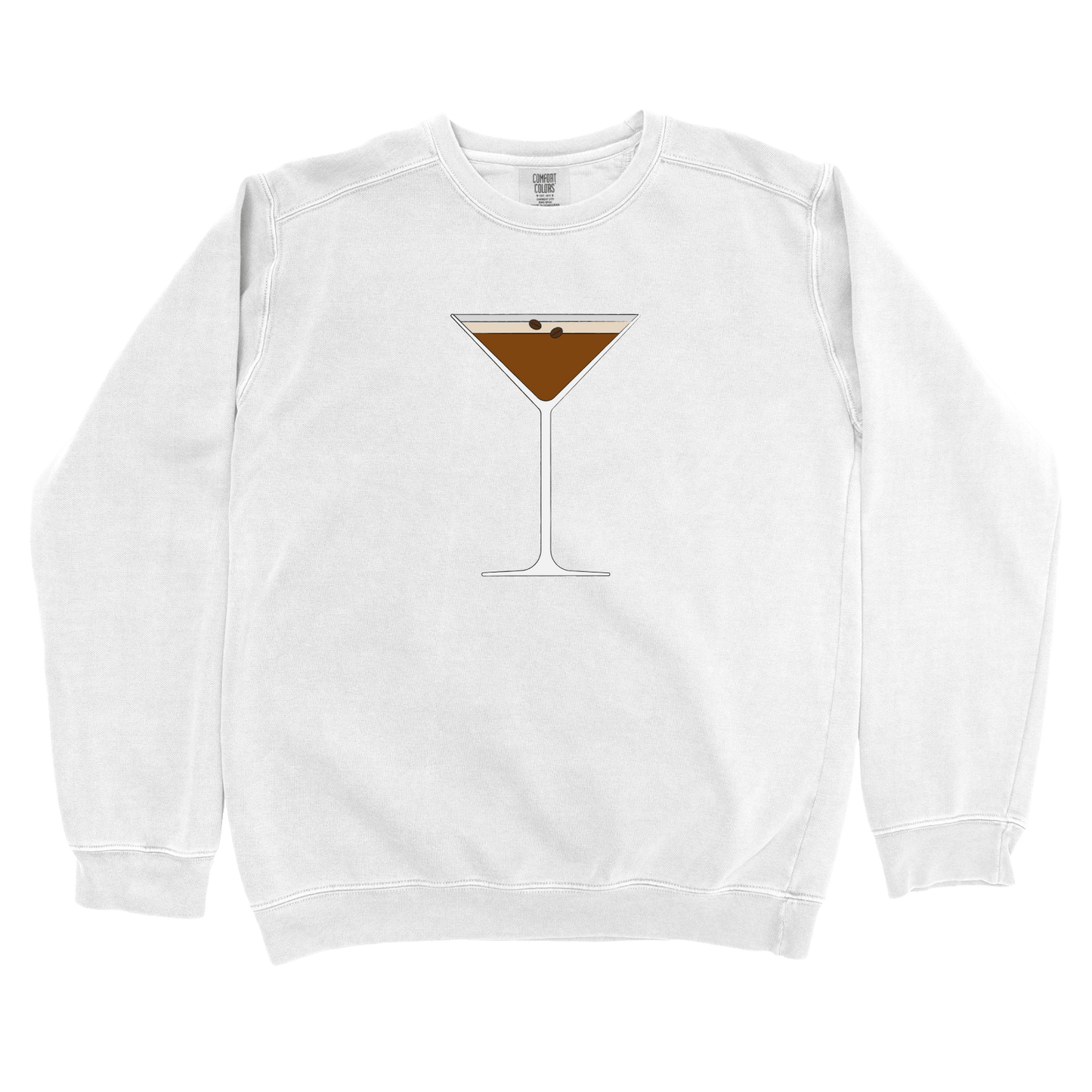 Sweatshirt White / S Espresso Martini: LaeMab Sweatshirt