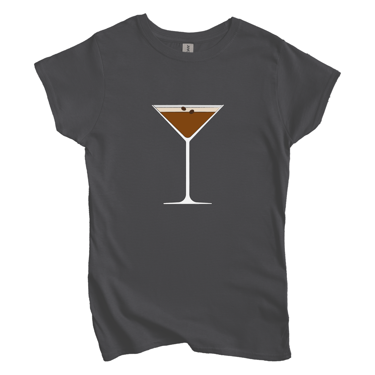 T-Shirt M / Charcoal Espresso Martini: LaeMab Women's Tee