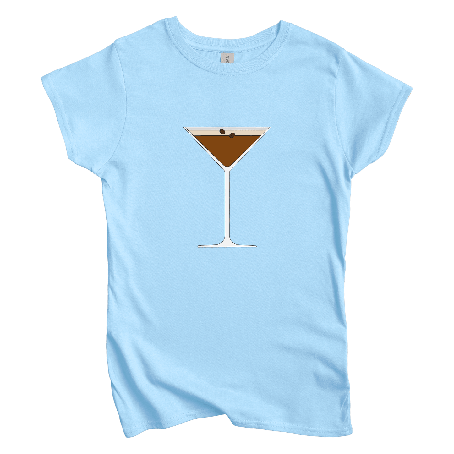 T-Shirt S / Light Blue Espresso Martini: LaeMab Women's Tee