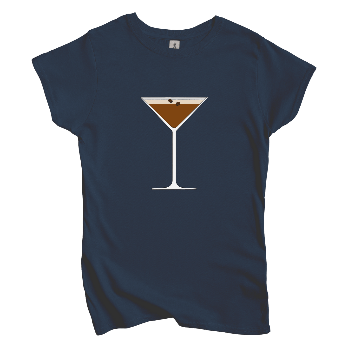 T-Shirt S / Navy Espresso Martini: LaeMab Women's Tee