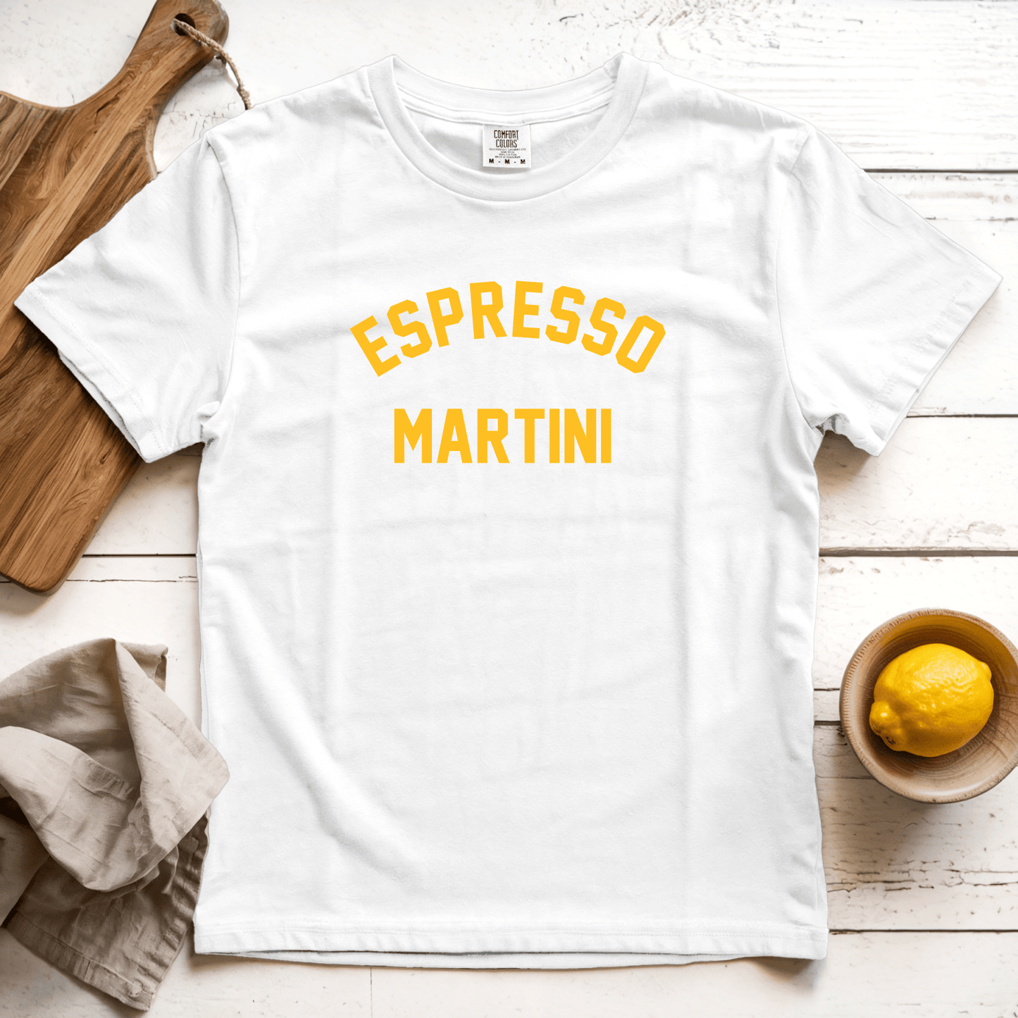 T-Shirt White / S Espresso Martini