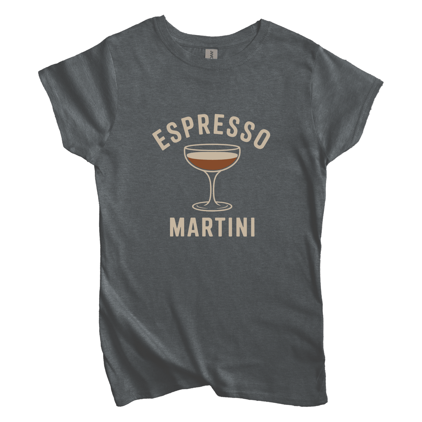 T-Shirt S / Dark Heather Espresso Martini Women's Tee