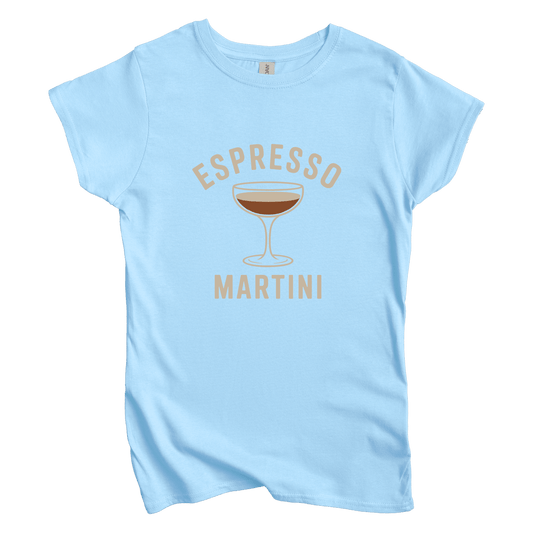 T-Shirt S / Light Blue Espresso Martini Women's Tee